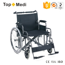 Topmedi Heavy Duty Rollstuhl mit Doppelkreuzstange